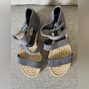 Balenciaga suede espadrille